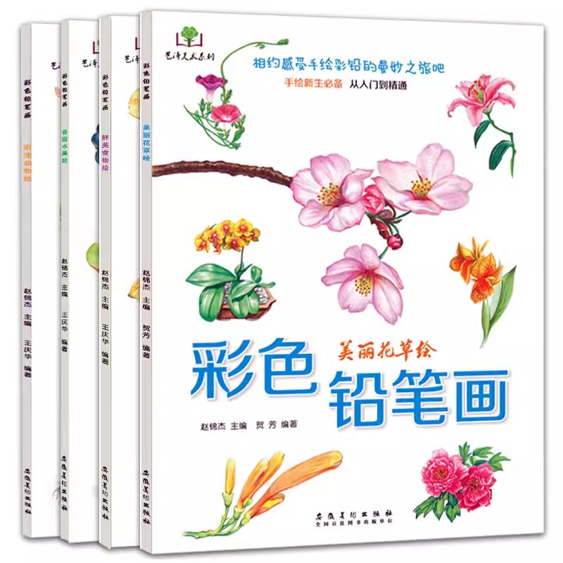 Food And Snacks Coloring Book - 色鉛筆着色ブック、花、食品、果物、動物、ゼロベースの学習、絵画ブック、アートスケッチ、描画チュートリアル