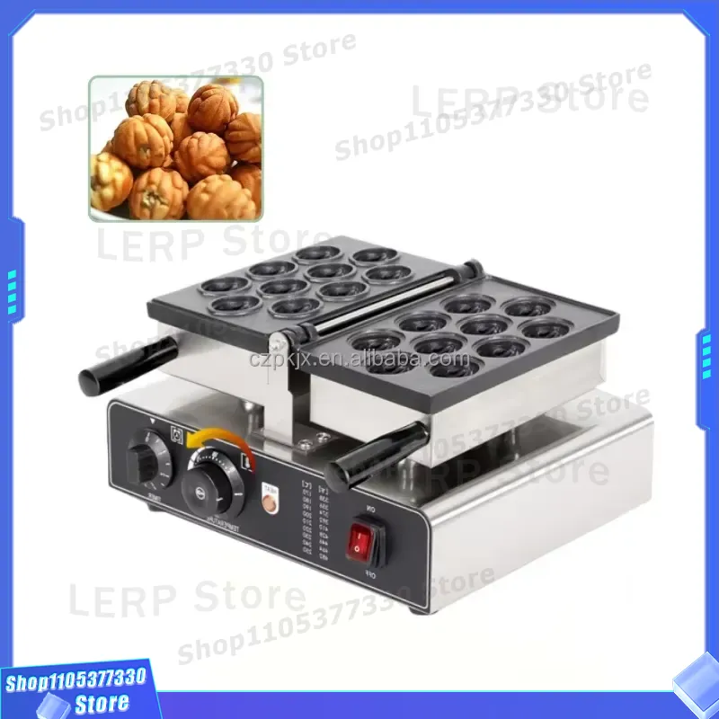 Korean Food Snacks - 業務用くるみ型パン製造機 110V 220V 韓国スナッククリスプ製造機 ホテル・レストラン・ベーカリー設備用食品機器
