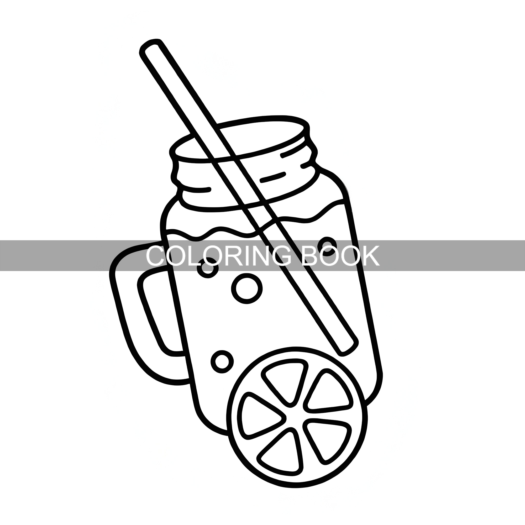 Delicious Treats Coloring Book - Food And Snacks Coloring Book のレビューと価格