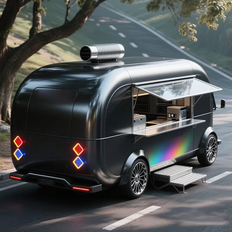 ミニアイスクリームトラックフードカート、フルキッチン搭載モバ - Food Snacks Delivery のレビューと価格