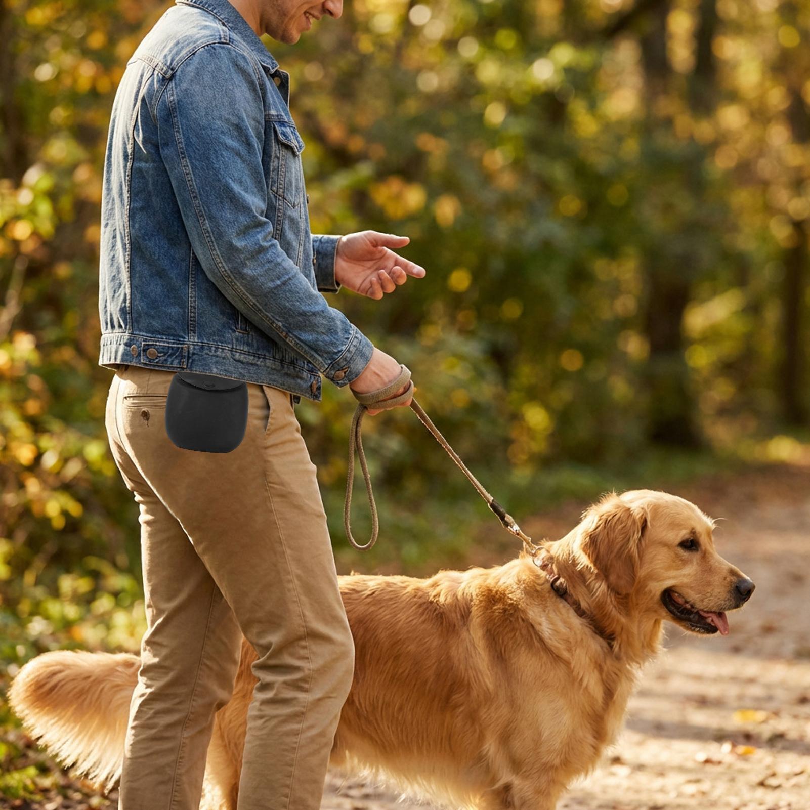 犬の訓練用トリートバッグ、シリコン製フードホルダーバッグ、犬 - Food Snacks For Hiking のレビューと価格