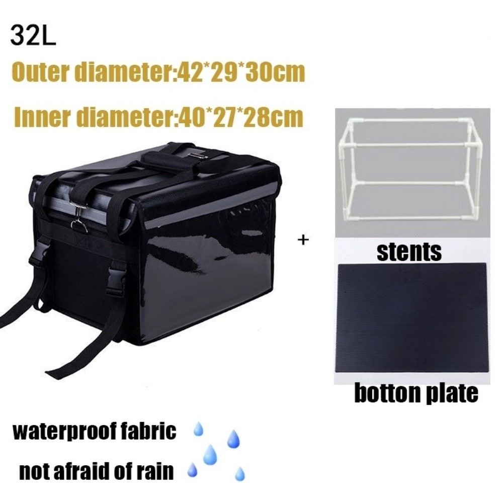 防水食品配達バッグ 32L/48L/62L オックスフォード - Food Snacks Delivery のレビューと価格