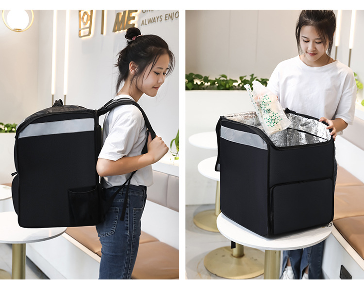 35L特大保温食品バッグ、食品を冷やすバッグ、冷蔵庫ボックス - Food Snacks Delivery のレビューと価格